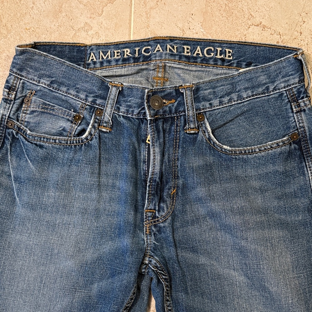 American Eagle Outfitters Men’s Medium Blue Relaxed Jeans